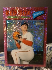 2026 Topps Heritage Sonny Gray #162 Pink Sparkle Boston Red Sox 