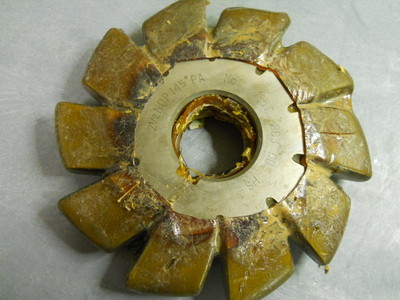TTC 2-1/2'' NDP #1 HSS 14-1/2'' PA 135T Involuted Gear Cutter #10-281-025