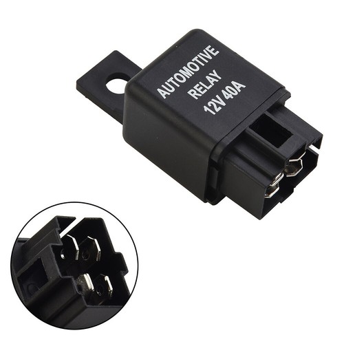 40A Car Relay 4Pin For fog lights For stereo Automotive Alarm New Hot