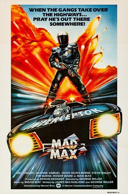 MAD MAXページ 1979 Mad Max Movie Poster 11X17 Mel Gibson Max Rockatansky