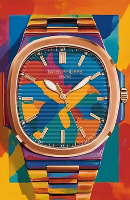 Patek Philippe Watch vintage classic ad 11x17 Poster Luxury art Print