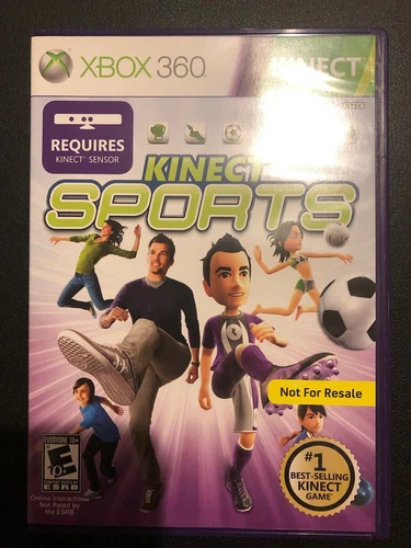 Xbox 360 Kinect Sports CIB Complete Authentic Tested & Working Microsoft 2010