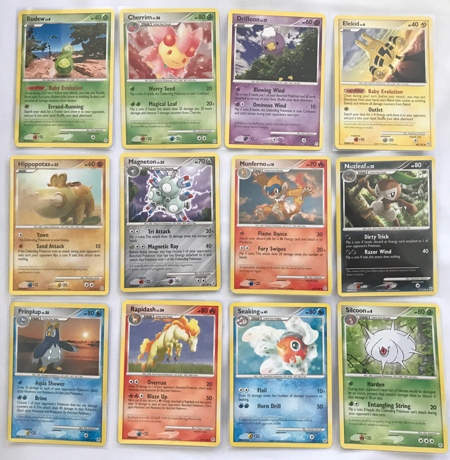 Pokemon Cards - Diamond & Pearl - Complete Your Set 2007