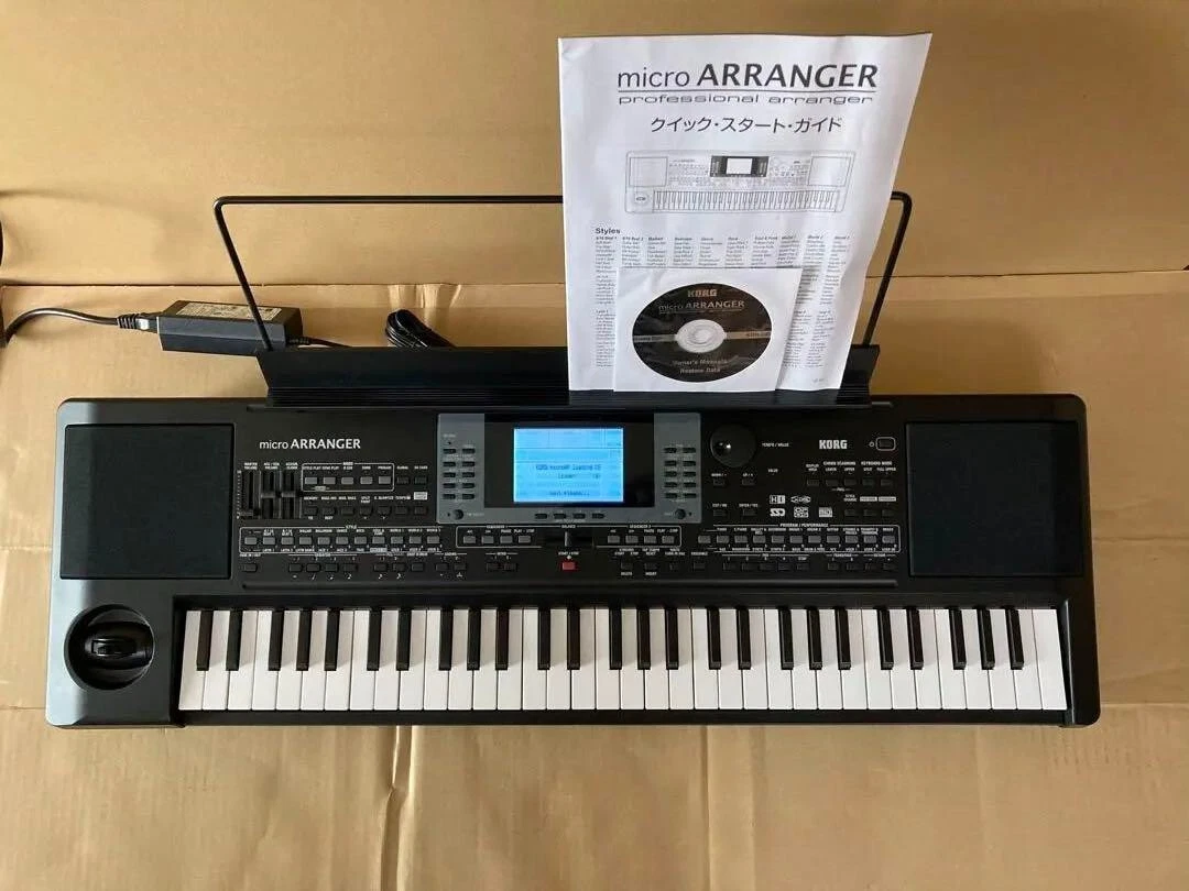 Koprg Micro Arranger Synthesizer + Accessories Used Micro Arranger
