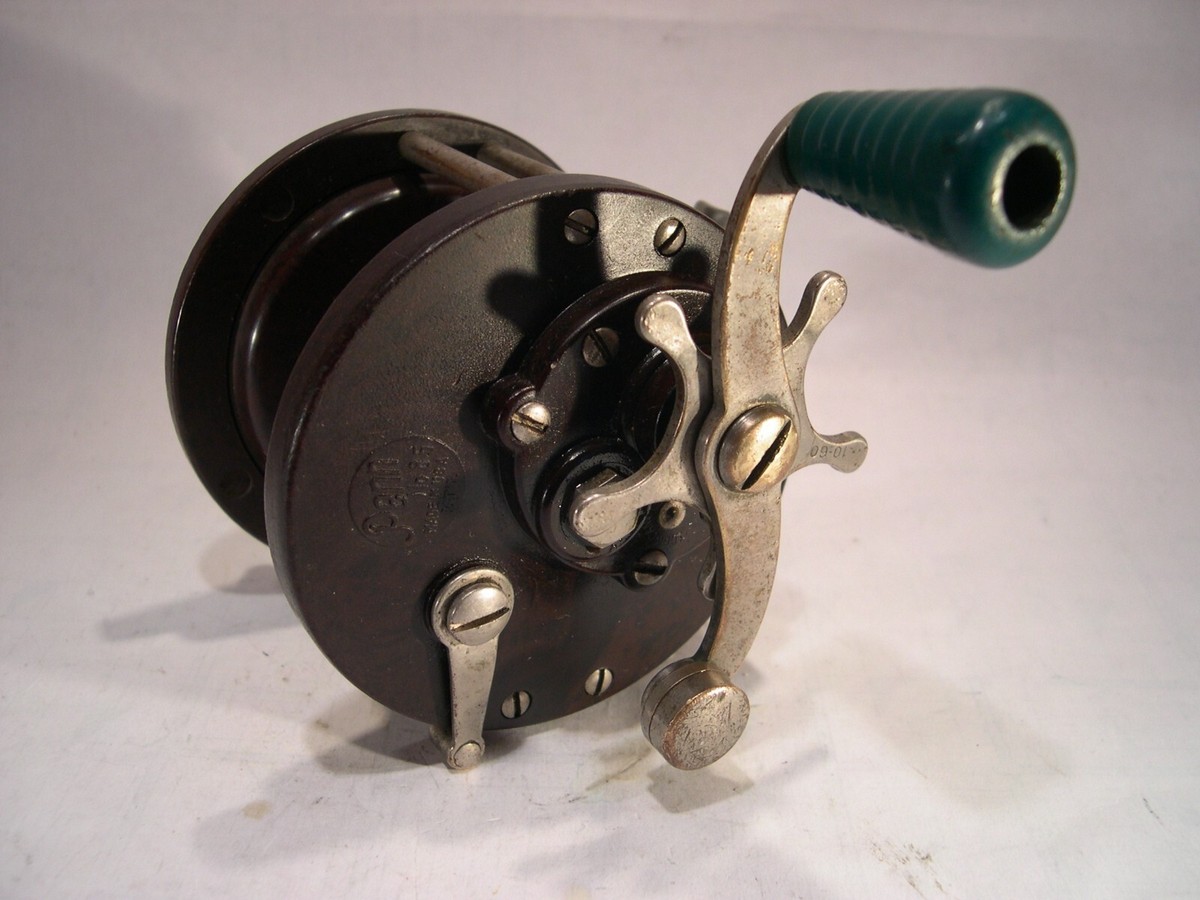 Moulinet De Pêche Vintage Penn No. 85 USA – Mer, Baitcast, Star Drag, état Correct