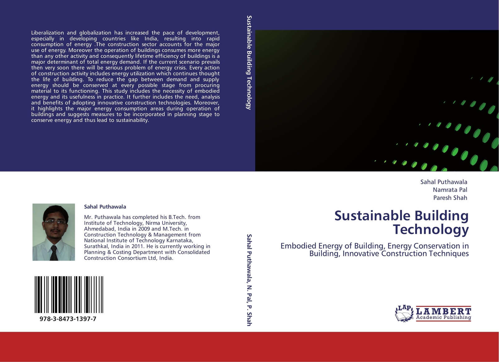 Thumbnail - Sahal Puthawala (u. A.) | Sustainable Building Technology |