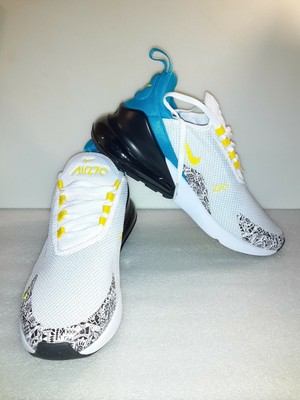 nike 270 yellow blue
