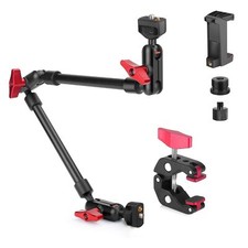 22in Magic Arm With Clamp Long Articulating Arm Camera Mount Adjustable Phone Mo