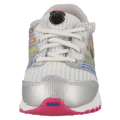 Mujer Tubos Run100 Por K-Swiss Zapatillas Casual con Cordones Precio de Venta - Picture 10 of 11