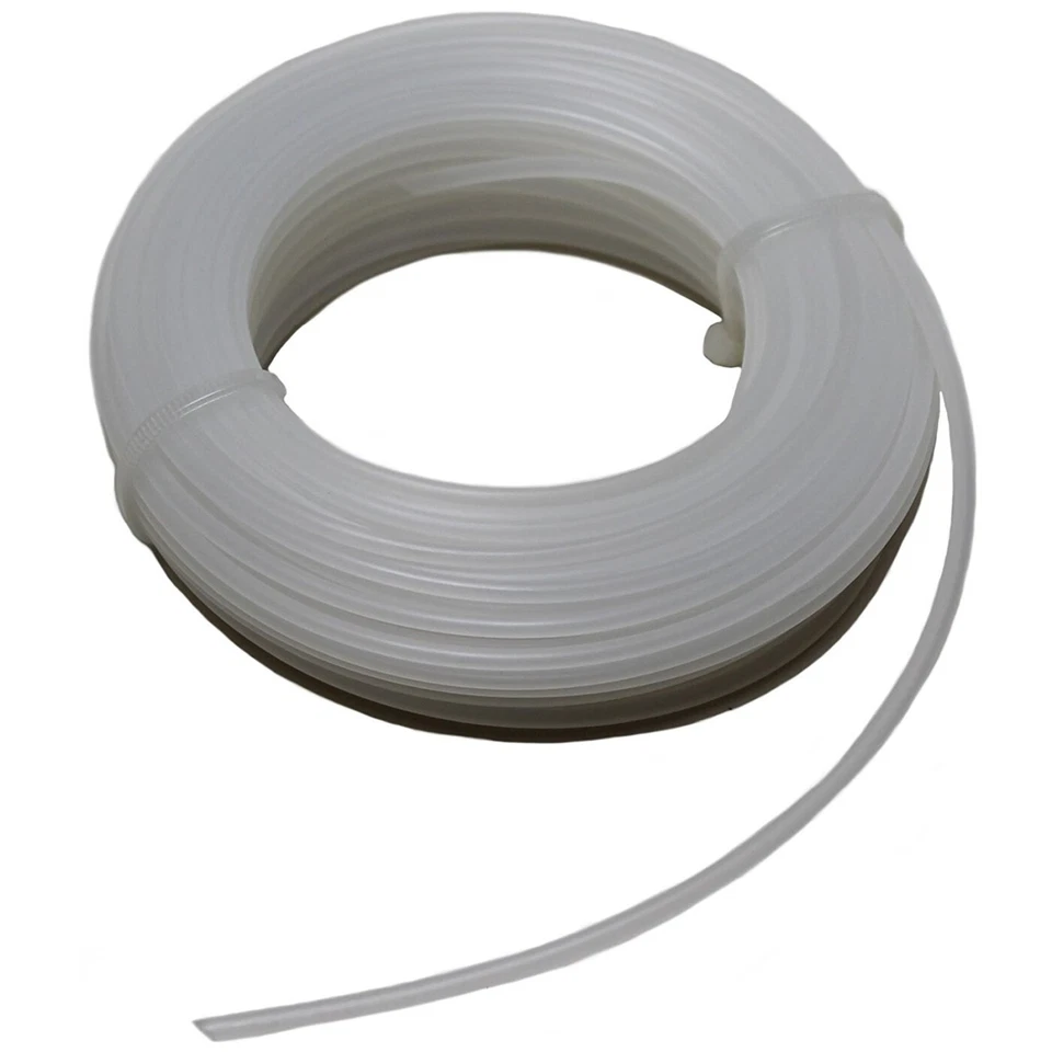 TESTRUT Trimmerschnur 15m 2,4mm Trimmerfaden Sende Rasentrimmer Nylon