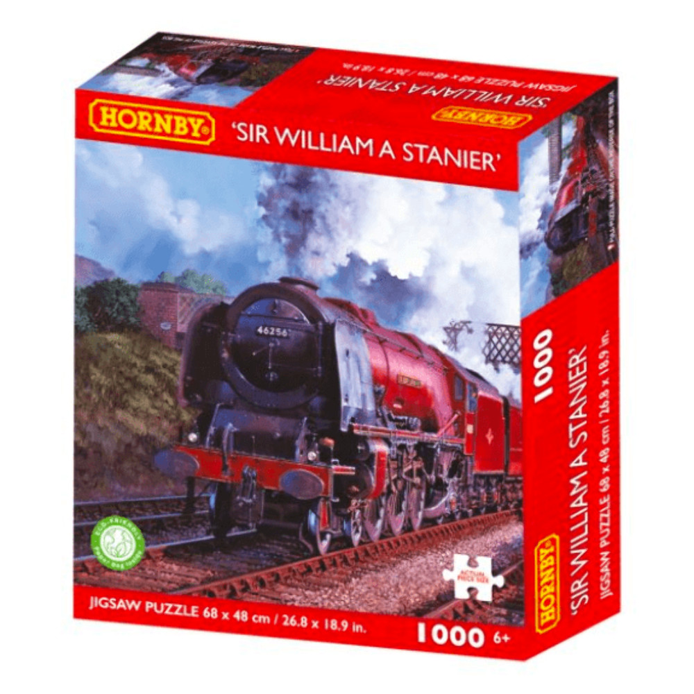 Hornby: ""Sir Williams A Stanier"" - 1000 Piece Jigsaw Puzzle