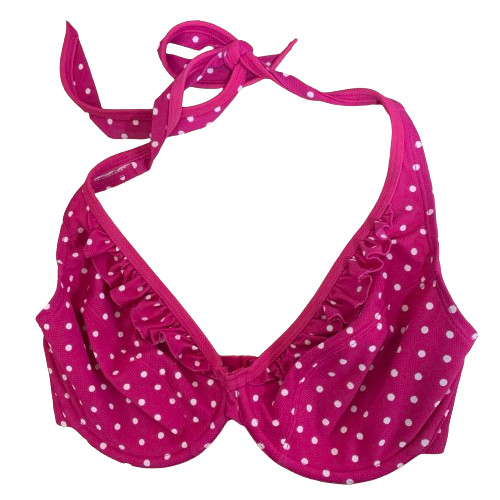 Bravissimo CLEO by Panache Betty Bikini Top Pink Spot (AA-69)