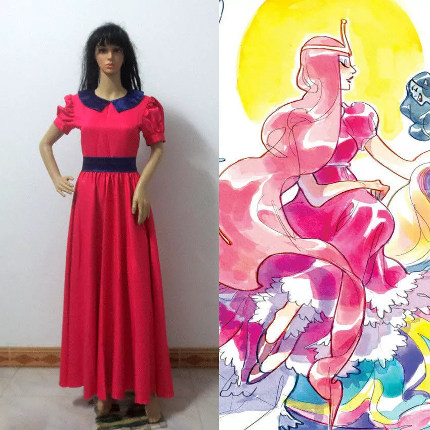 Princess bubblegum cosplay clearance dress