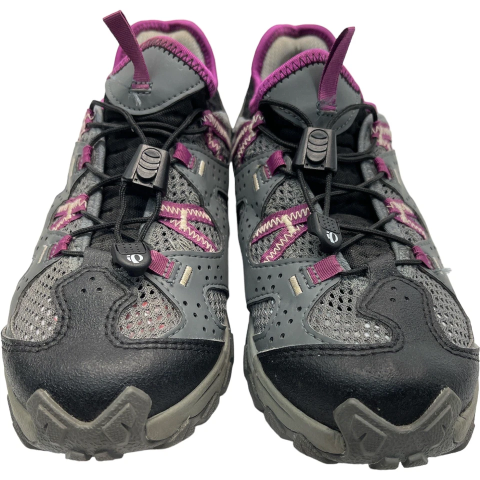 Pearl Izumi Mujer Ciclismo de Montaña Transpirable Ciclismo Gris/Púrpura Talla 9.5 Foto 2 de 4