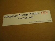 Hagerstown Suns circa 2000 potential new baseball stadium bumper sticker