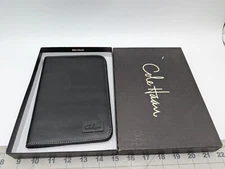 Cole Haan Leather Portfolio Planner Binder Cover About 8x5.5 Inch