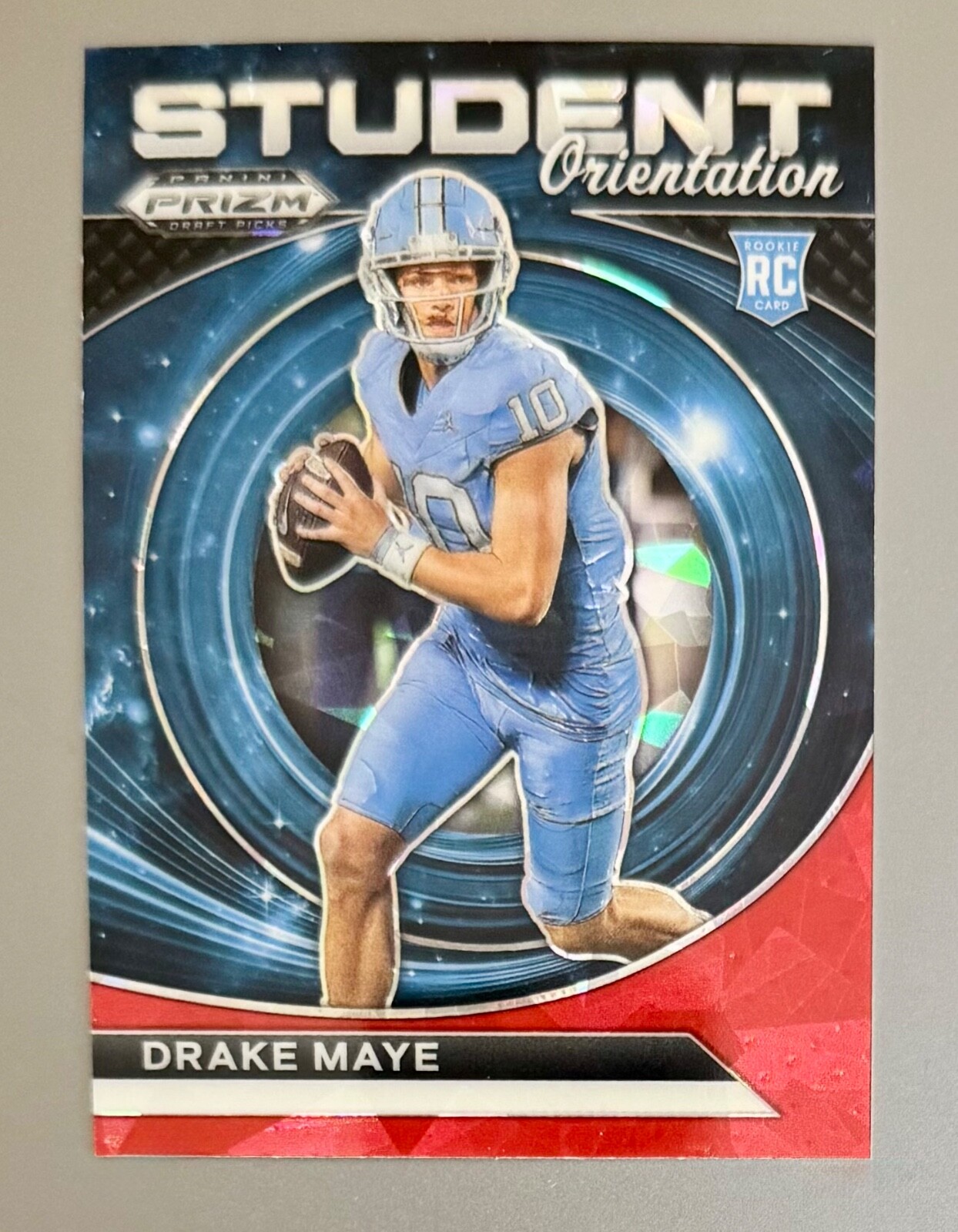 2024 Prizm Draft Picks #SO-DM Drake Maye Student Orientation Red Ice (RC)🔥