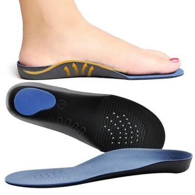 Women Men Arch Support Plantar Pads Orthotic Orthopedic Insoles Fasciitis Foot