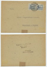 115342 - Faltbrief Polensky & Z&ouml;llner - Hamm 25.3.1948 nach D&uuml;sseldorf-Benrath