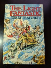 Terry Pratchett The Light Fantastic Discworld 1986 Book Club BCE Edition HCDJ