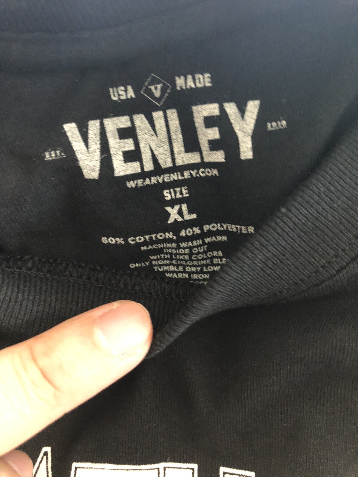 FILA T shirt uomo Death Row Records nera XL