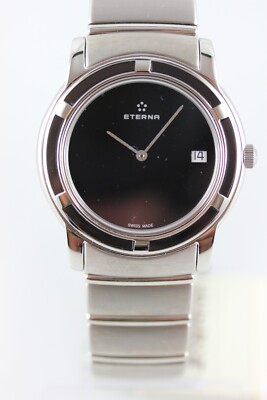 ETERNA Galaxis Herrenuhr Datum 38mm Ultra-Slim-8mm 11310741400110