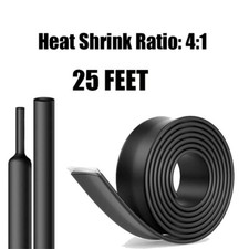 Heat Shrink Tubing Ratio 4:1 Wires Dual Wall Adhesive Kit Marine Grade