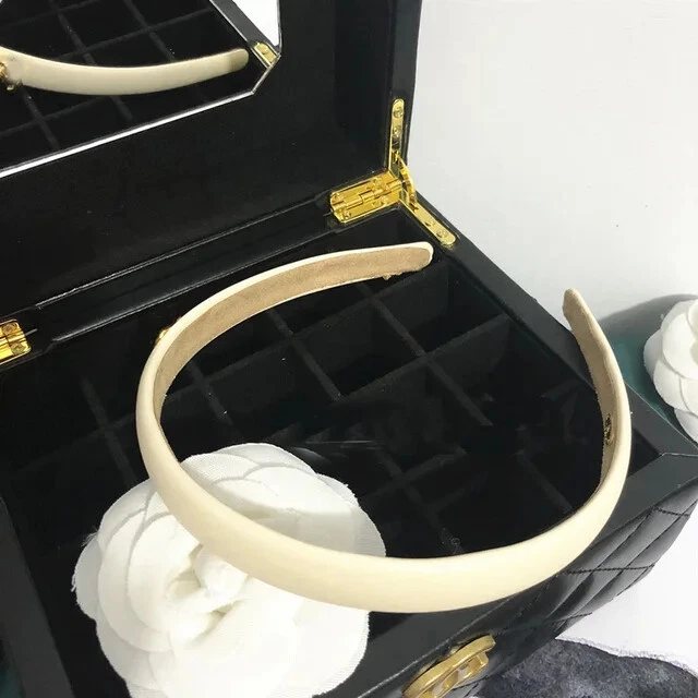 Женщин девочек классический искусственной кожи качества обруч для волос повязка для волос обручи головные уборы - Изображение 3 из 4