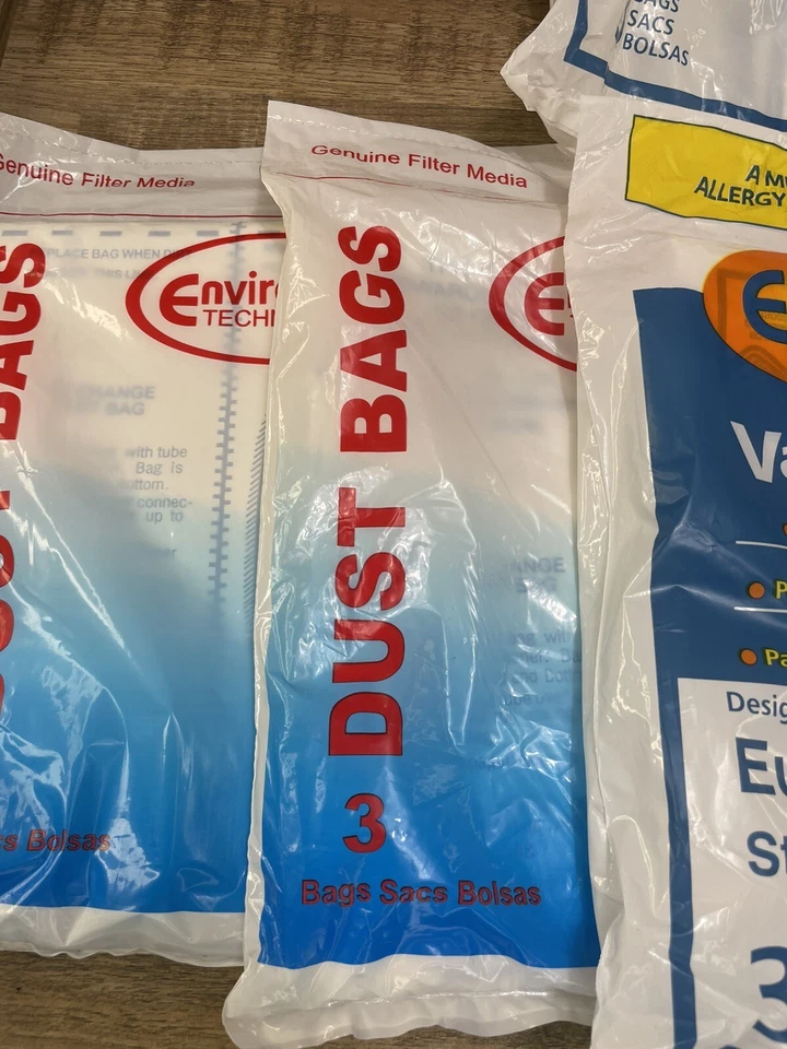 Lot of 5 - 3 Pack EUREKA (13 Total) Upright F&G Vacuum Cleaner Dust Bags 52320 - Image 4 of 4