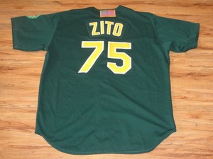 barry zito a's jersey