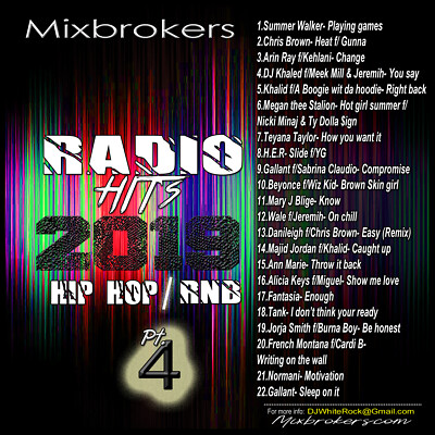 DJ White Rock RADIO HITS 2019 Hip Hop/R&B ( PT.4 )