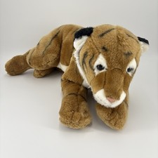 Vintage Animal Alley Toys R Us Bengal Tiger 16 inch Plush Stuffed Animal Toy