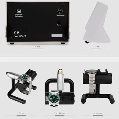 No.1900 Weishi Timegrapher Mechanical Watch Timing Machine Multifunction BlackPI