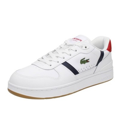 Lacoste T-Clip Set - Sneaker Wildleder weiß - Größe 43 [9 US 27,1cm] Schuhe