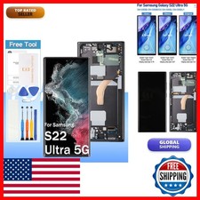 US Version Yondista Samsung Galaxy S22 Ultra 5G Screen Replacement 6.8" AMOLED