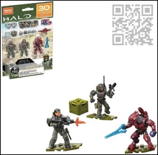 HALO MEGA CONSTRUX UNSC MARINE GEAR PACK GRN08 FEAT. RED ELITE MERCENARY