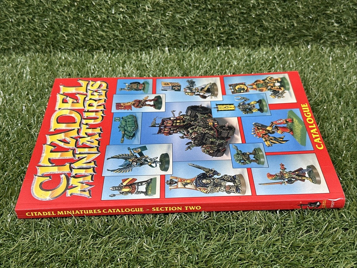 Citadel Miniatures Red Catalogue 2 1991 Book Softback Games
