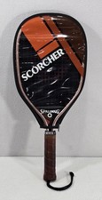 Vtg Spalding Scorcher Racquetball Racquet W/ Zip Case 4 1/16 Grip 54-4118