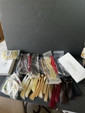 Large Lot of Doll Hair Extensions Reroot Hair Bundles Mixed Colors