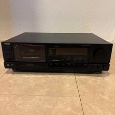 Used Victor TD-V721 Stereo Cassette Deck Black Vintage
