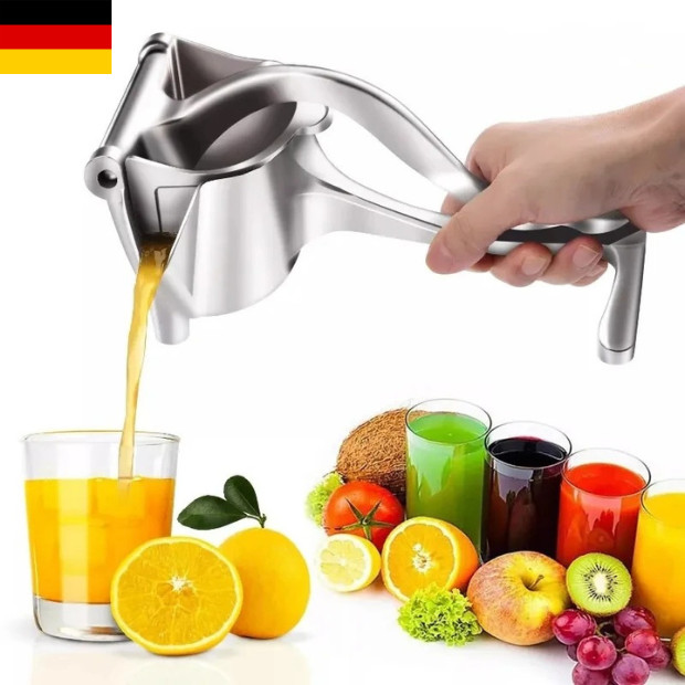 Manuelle Zitronenpresse Saftpresse Zitruspresse Handpresse Orange Aus Aluminium