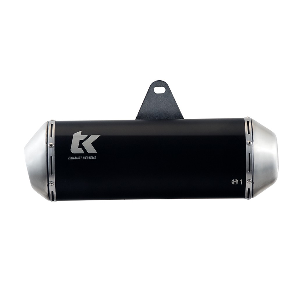 Silencer Oval 380Mm Guides Road Maxis 500D For Motorcycle Exhaust Pipe Power