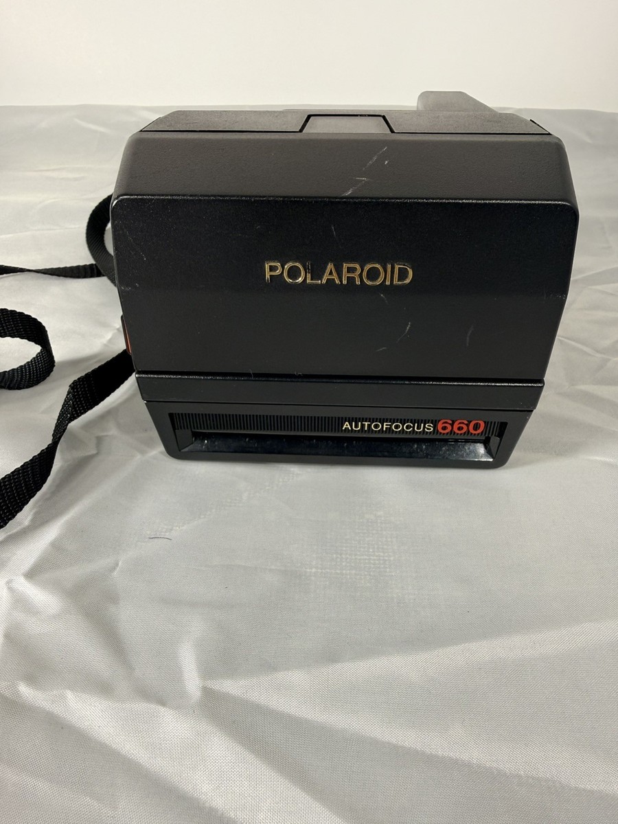 Polaroid Sun 660 Autofocus Instant W/Strap Untested | eBay