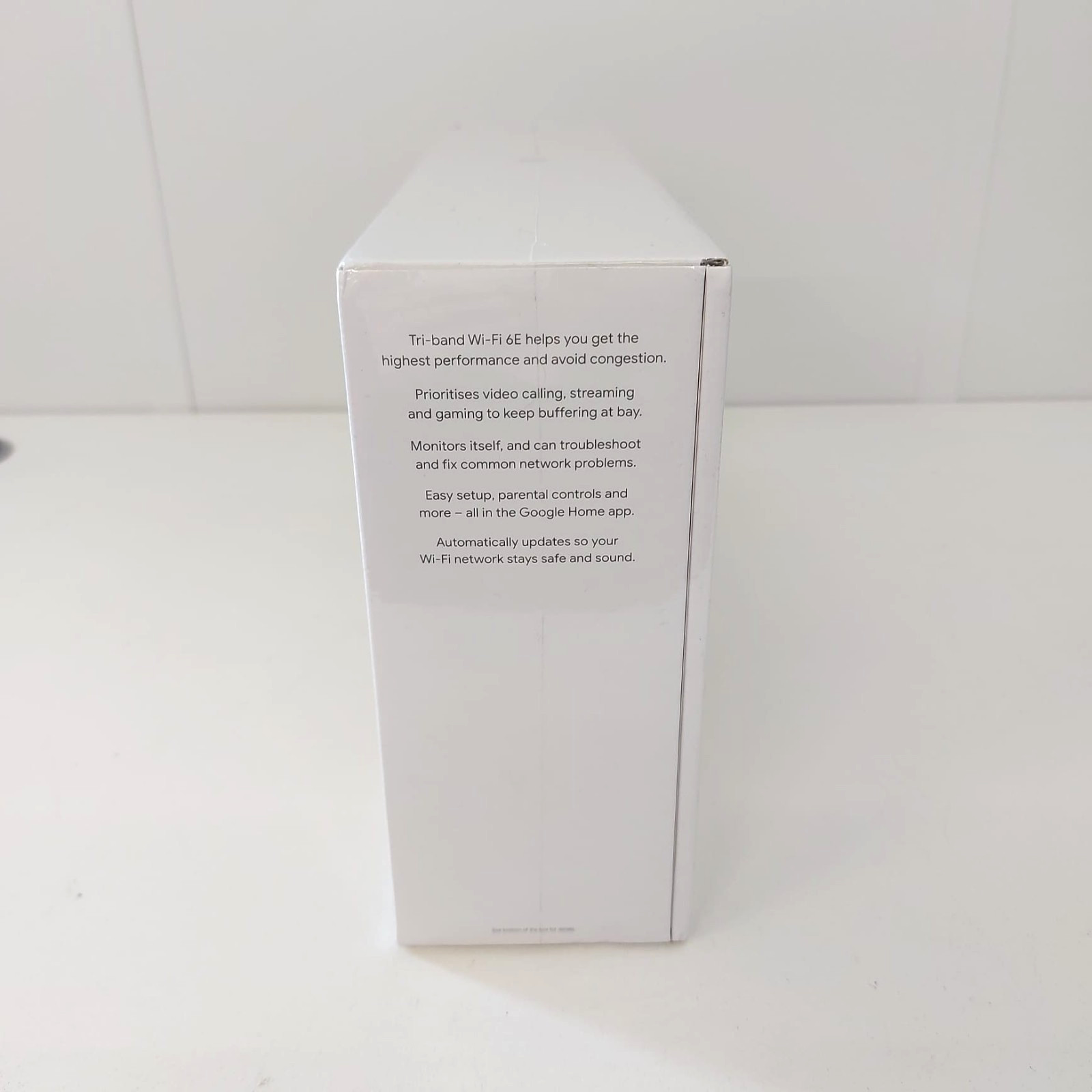 Google Nest Wifi Pro Wi-Fi 6E Router Mesh System - Snow (3-Pack) GA03690-GB-RA