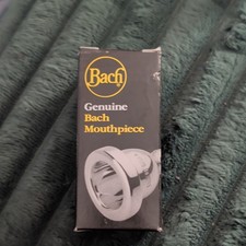 Bach 351 Silver Plated Brass Mouthpiece Tenor Small Shank Wide Rim