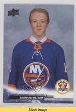 2022 Upper Deck Extended Series 1st Round Rookies Simon Holmstrom #748 READ 0p96