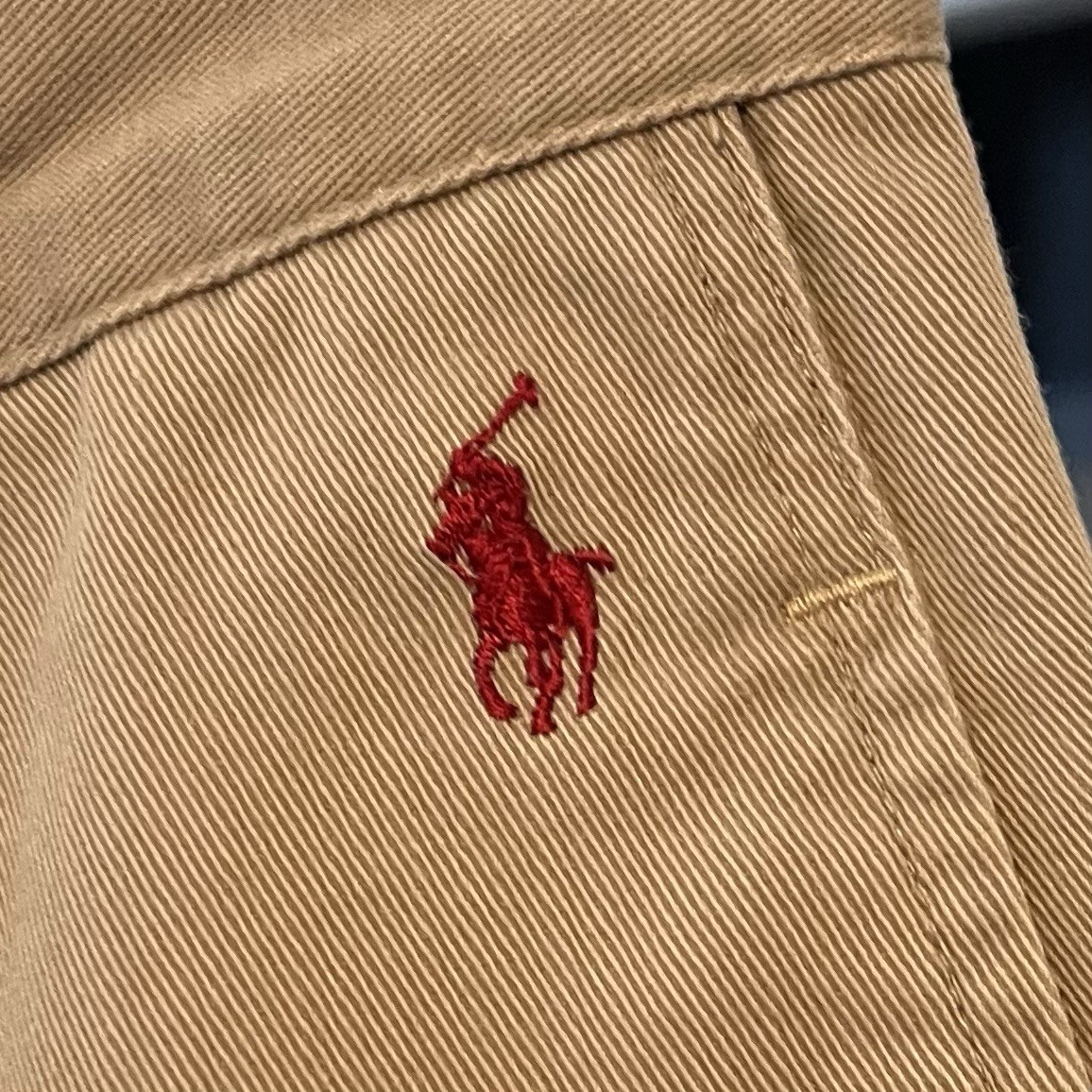 Ralph Lauren Sport Khaki Capris Donna 6 Pony Logo Casual Ufficio Lavoro Viaggio