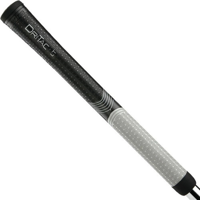 #ad New Winn Dri Tac LT Less Pain Golf Grips Standard Midsize Oversize Black Gray $86.50