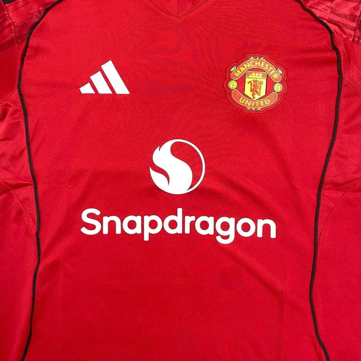 25/26 Man United Home Jersey Bruno Fernandes #8 Player's Version S