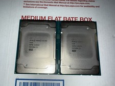 Lot of 2 Intel Xeon Silver 4210 Pair Server Processor CPU 3647 SRFBL Grade A